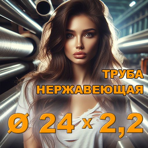 Труба нержавеющая диаметр 24х2,2