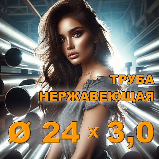 Труба нержавеющая диаметр 24х3,0