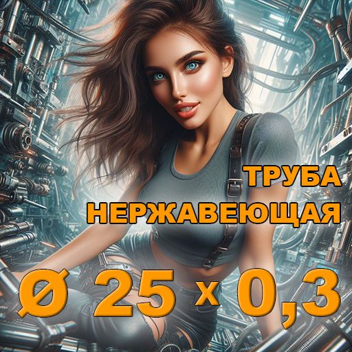 Труба нержавеющая диаметр 25х0,3