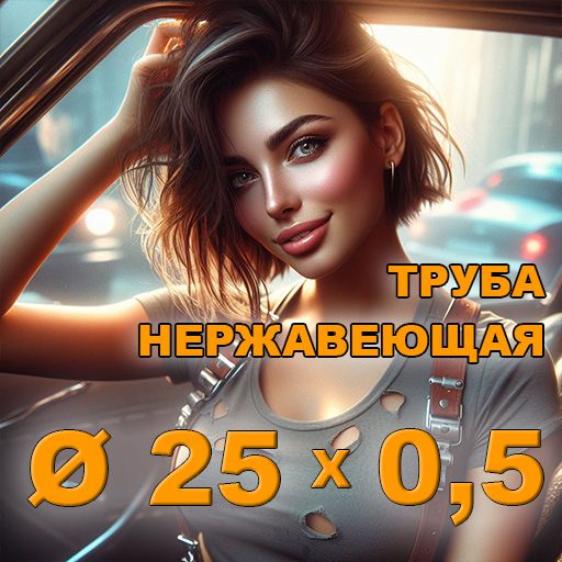 Труба нержавеющая диаметр 25х0,5