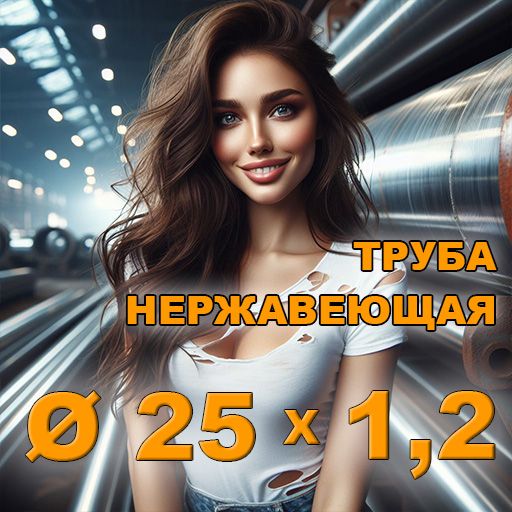 Труба нержавеющая диаметр 25х1,2