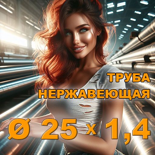 Труба нержавеющая диаметр 25х1,4