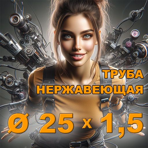 Труба нержавеющая диаметр 25х1,5