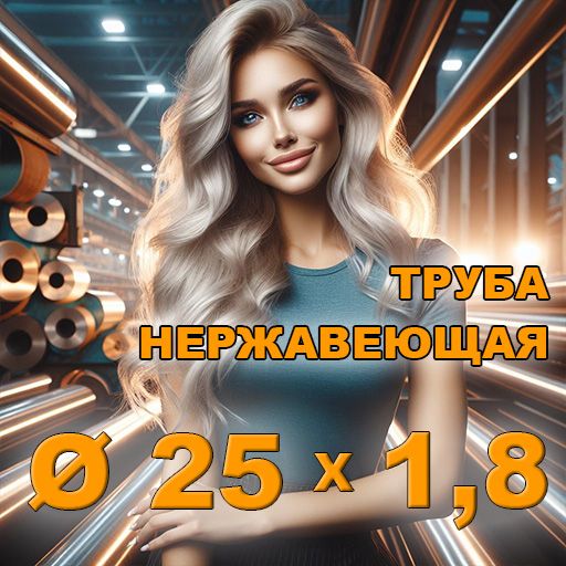 Труба нержавеющая диаметр 25х1,8