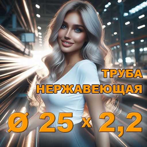 Труба нержавеющая диаметр 25х2,2